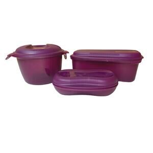 Tupperware Magic Microwave Set